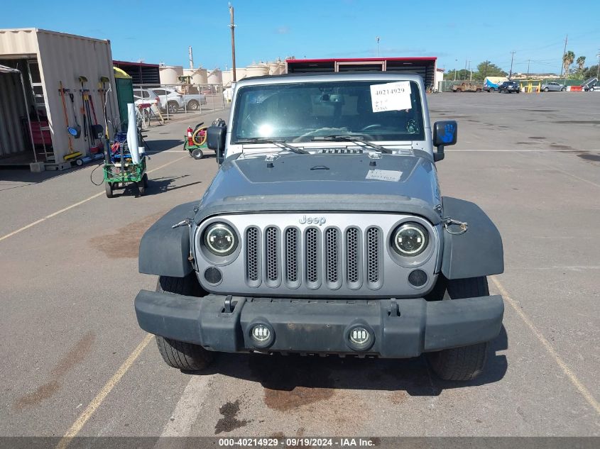 2014 Jeep Wrangler Unlimited Sport VIN: 1C4HJWDG0EL227706 Lot: 40214929