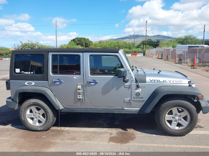 2014 Jeep Wrangler Unlimited Sport VIN: 1C4HJWDG0EL227706 Lot: 40214929