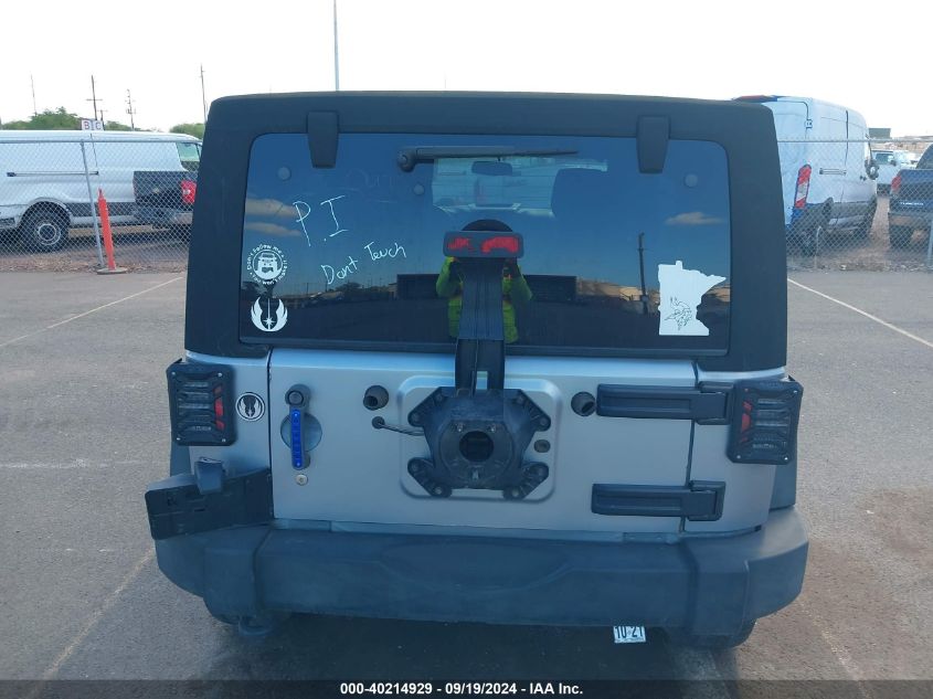 2014 Jeep Wrangler Unlimited Sport VIN: 1C4HJWDG0EL227706 Lot: 40214929