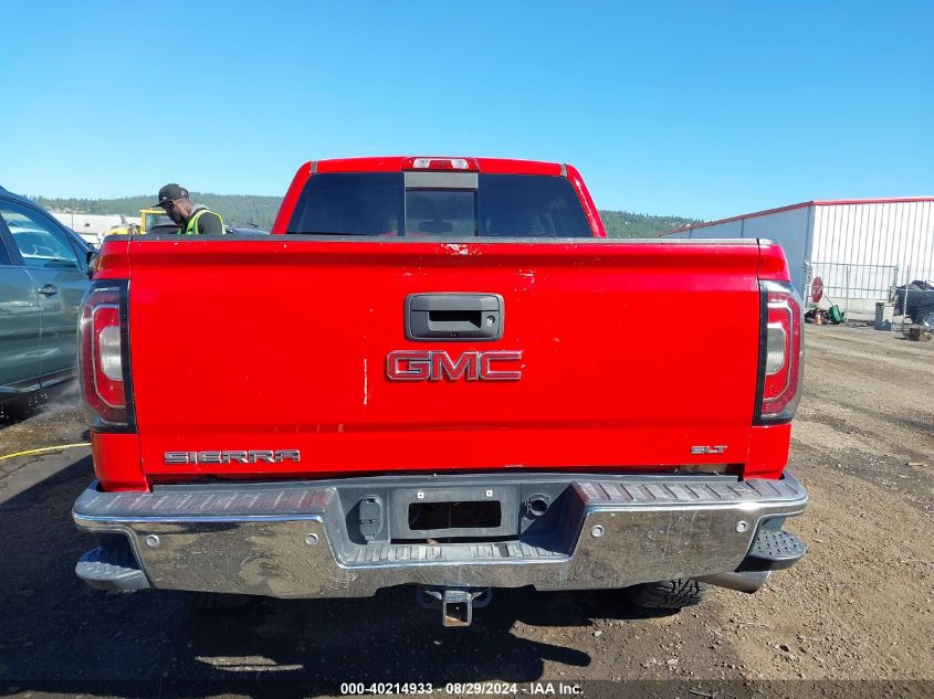 2016 GMC Sierra 1500 Slt VIN: 3GTU2NEC6GG234208 Lot: 40214933