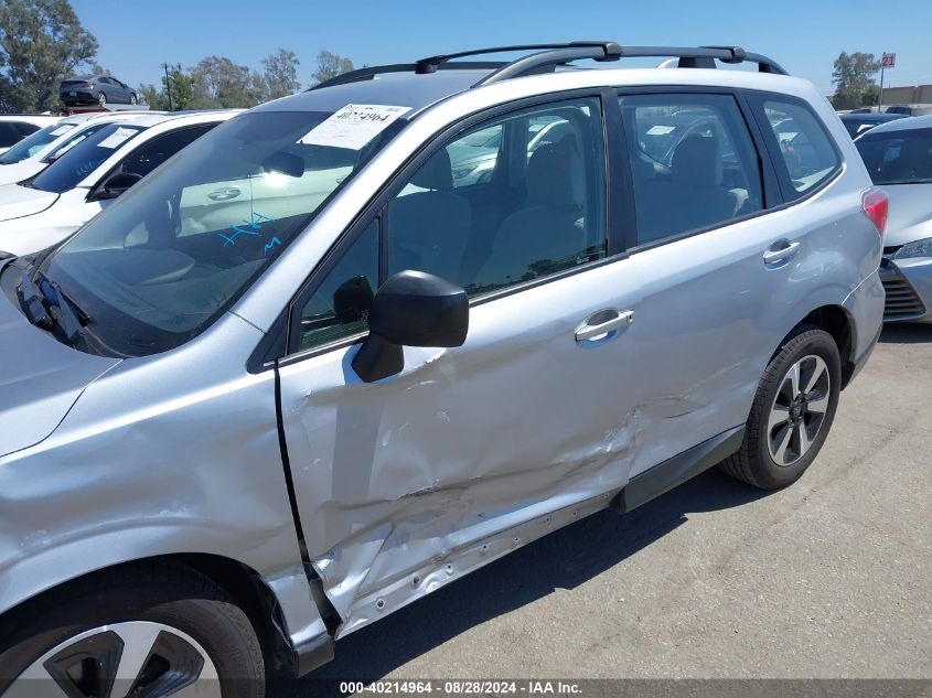 2017 Subaru Forester 2.5I VIN: JF2SJABC1HH494581 Lot: 40214964