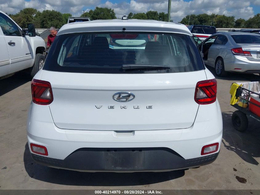 2023 Hyundai Venue Se VIN: KMHRB8A30PU220052 Lot: 40214970