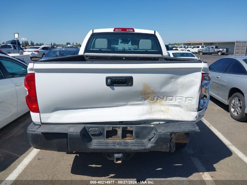 2018 Toyota Tundra Sr 4.6L V8 VIN: 5TFRM5F14JX131269 Lot: 40214977