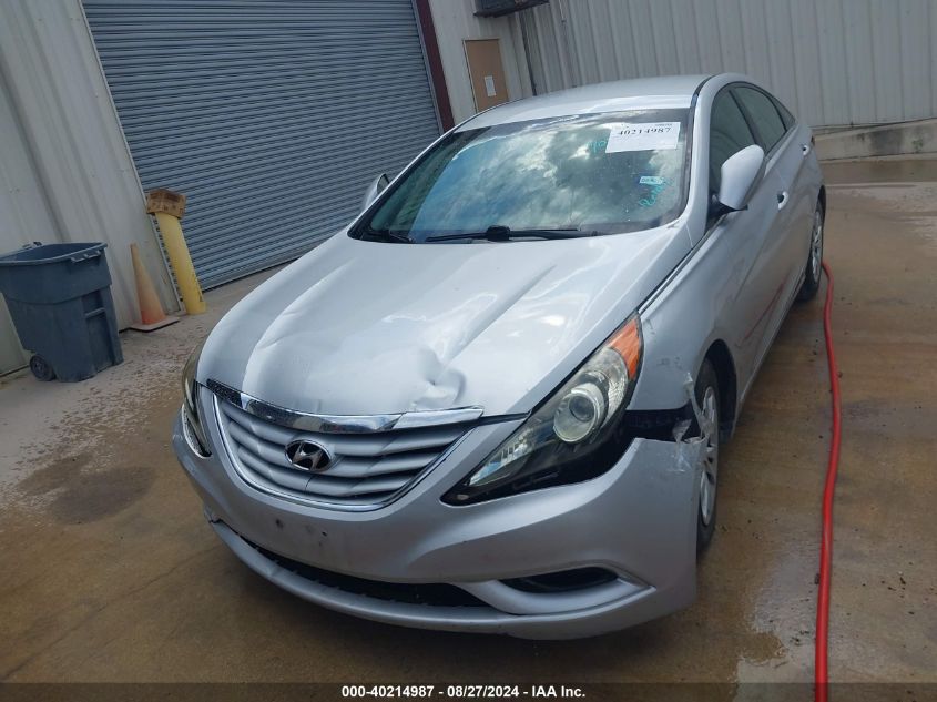 2013 Hyundai Sonata Gls VIN: 5NPEB4AC4DH590650 Lot: 40214987