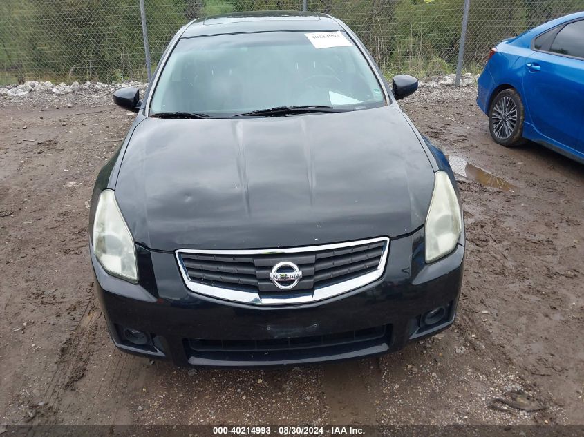 2007 Nissan Maxima 3.5 Sl VIN: 1N4BA41E97C863496 Lot: 40214993