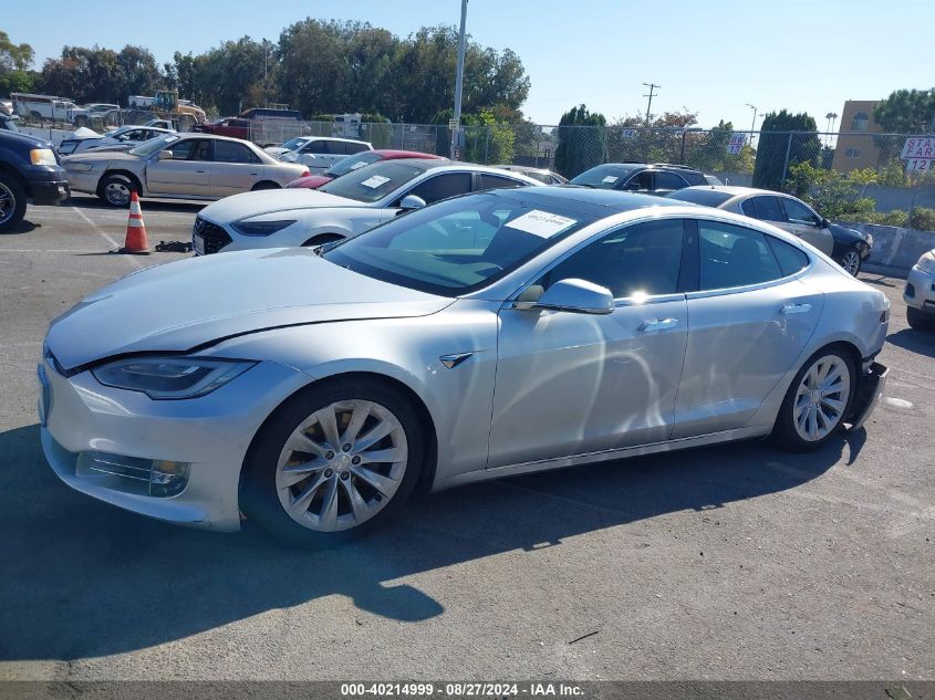 2018 Tesla Model S 100D/75D/P100D VIN: 5YJSA1E23JF245108 Lot: 40214999