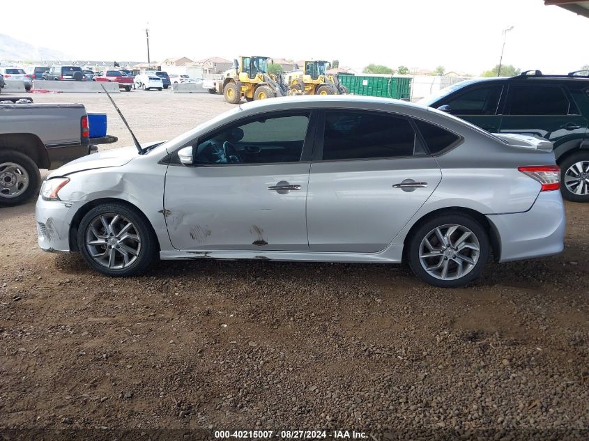 2015 Nissan Sentra Sr VIN: 3N1AB7AP9FY361909 Lot: 40215007