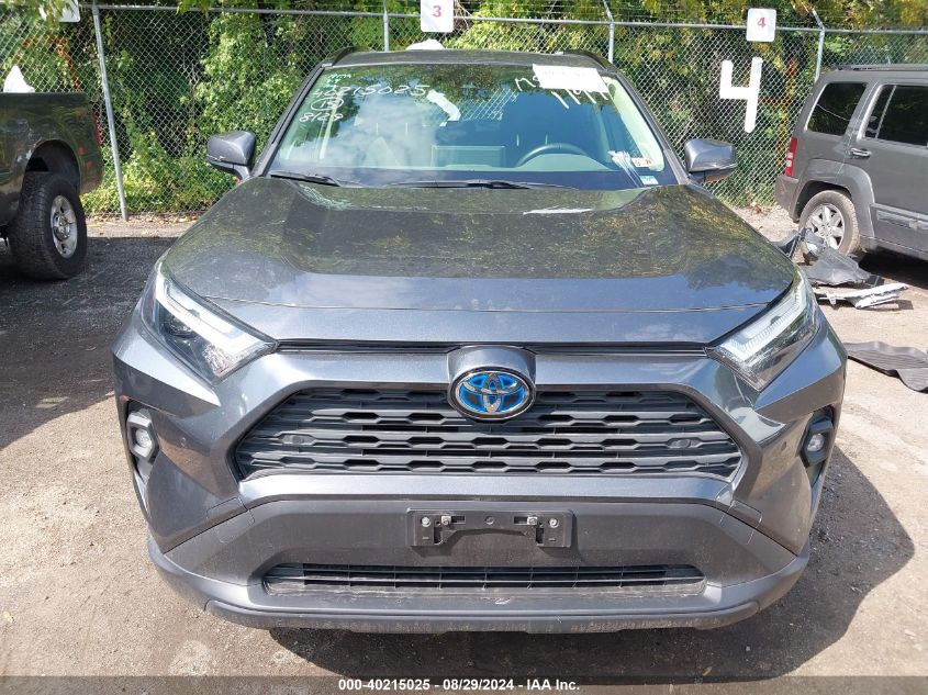 2022 Toyota Rav4 Hybrid Xle Premium VIN: JTMB6RFV2ND061199 Lot: 40215025