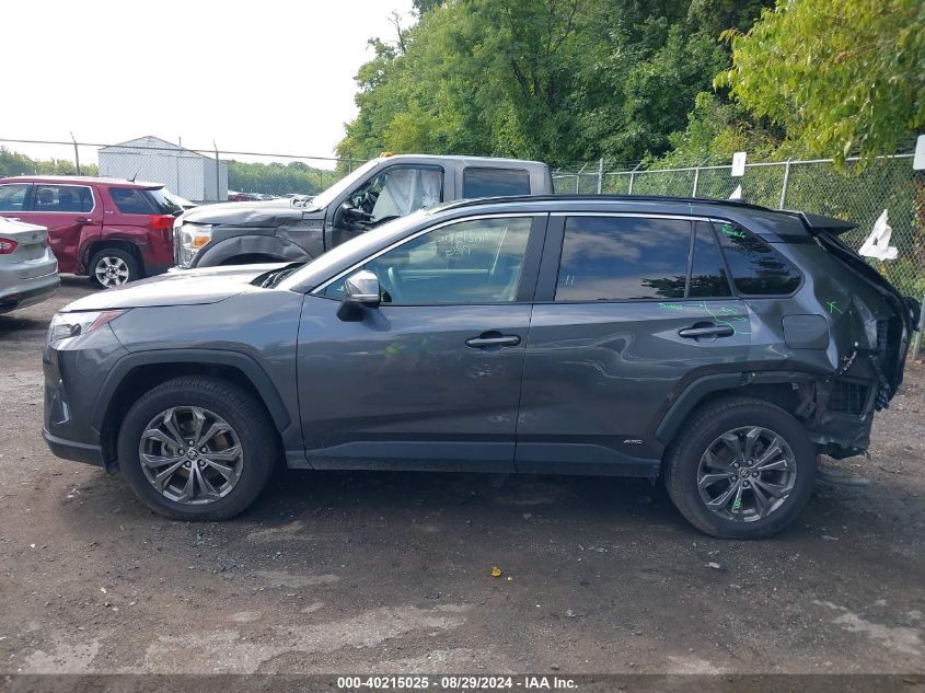 2022 Toyota Rav4 Hybrid Xle Premium VIN: JTMB6RFV2ND061199 Lot: 40215025