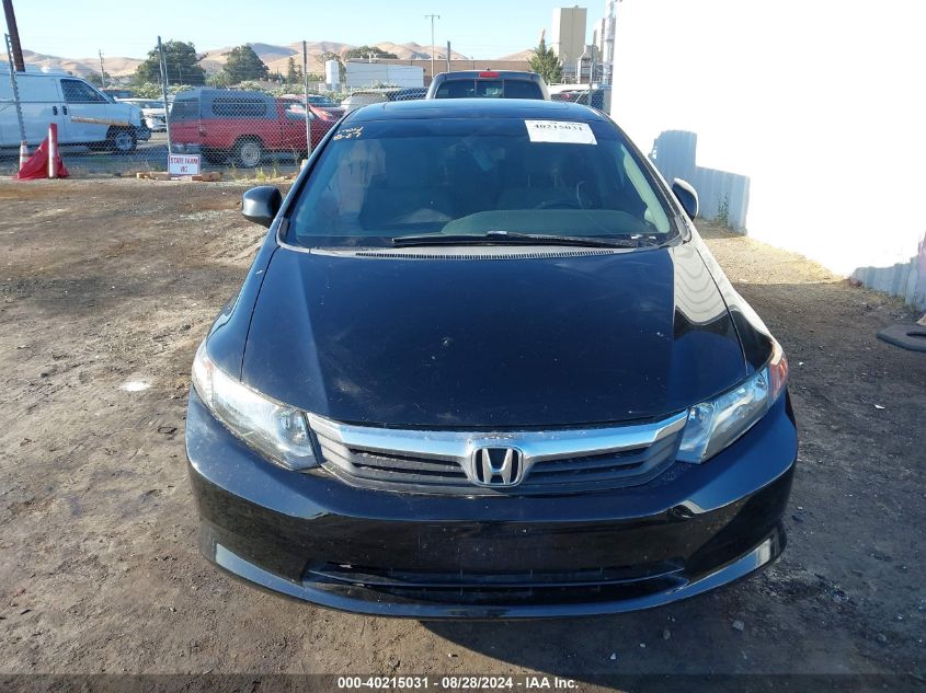 2013 Honda Civic Ex VIN: 19XFB2F89DE240478 Lot: 40215031