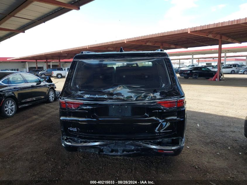 2022 Jeep Wagoneer Series I 4X2 VIN: 1C4SJUAT4NS213132 Lot: 40215033