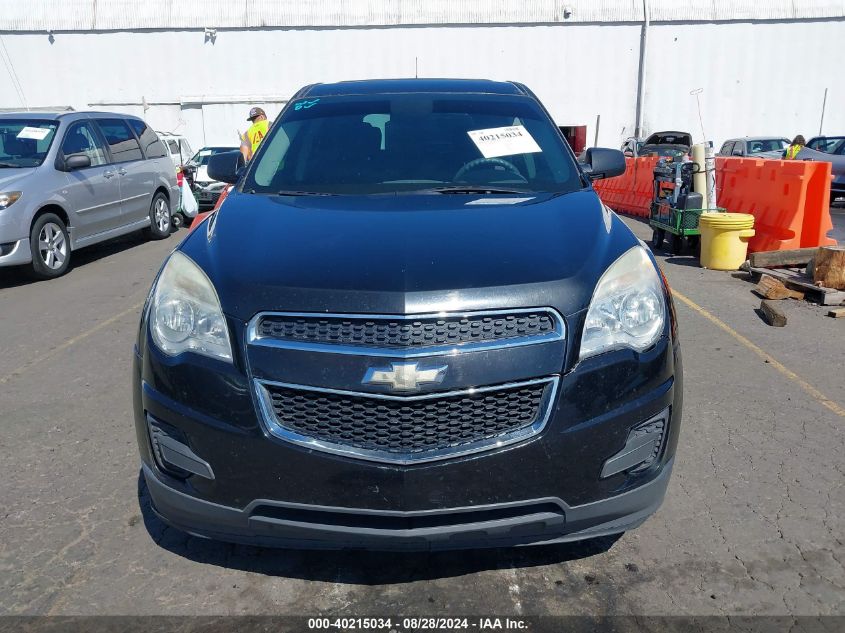 2012 Chevrolet Equinox Ls VIN: 2GNALBEKXC6363958 Lot: 40215034