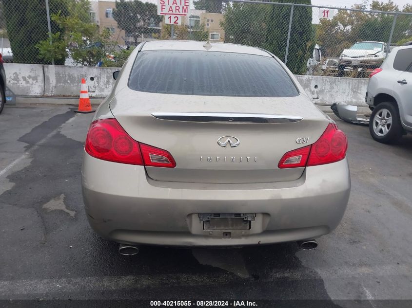 2009 Infiniti G37 Journey VIN: JNKCV61E99M012972 Lot: 40215055