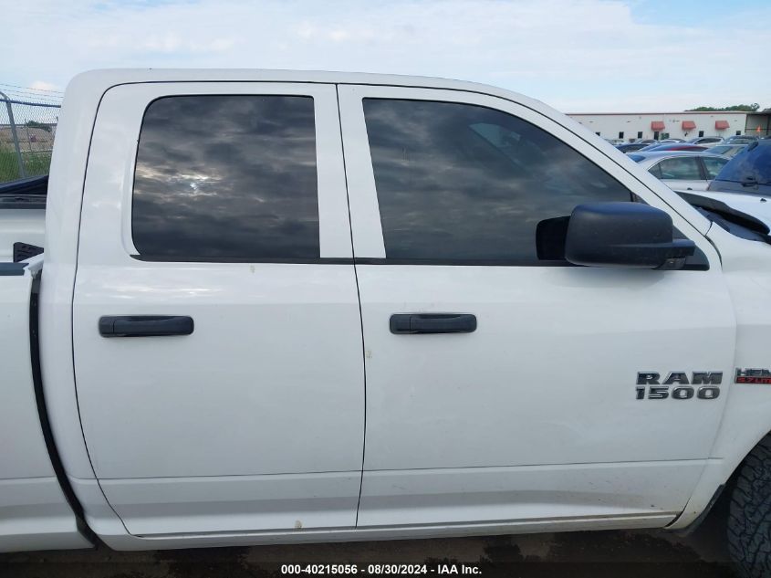 2018 Ram 1500 Express Quad Cab 4X2 6'4 Box VIN: 1C6RR6FT7JS150041 Lot: 40215056