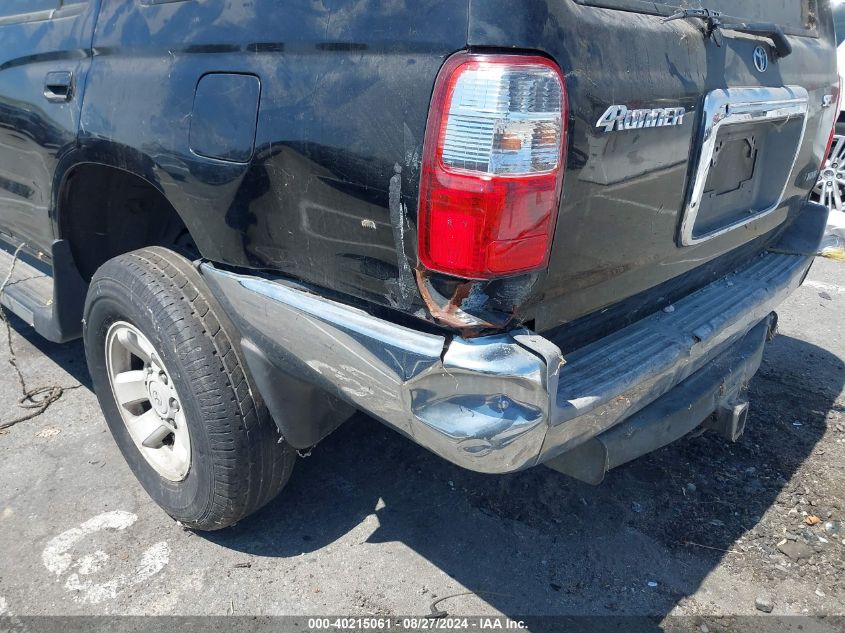 2002 Toyota 4Runner Sr5 V6 VIN: JT3GN86R420242527 Lot: 40215061