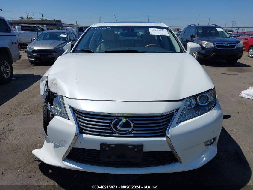 2015 Lexus Es 300H VIN: JTHBW1GG4F2099739 Lot: 40215073