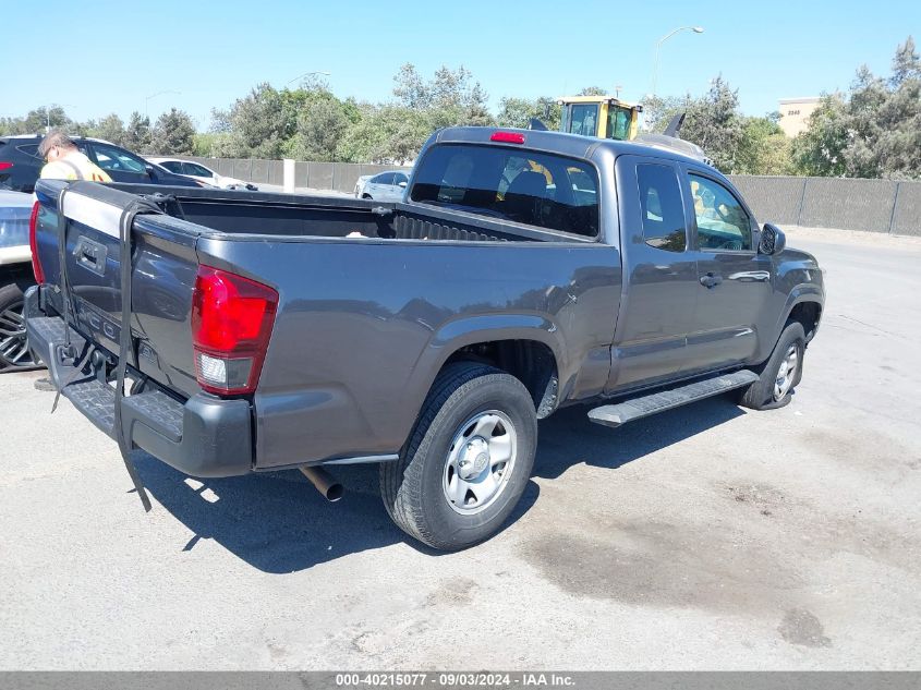 2019 Toyota Tacoma Sr VIN: 5TFRX5GN0KX155238 Lot: 40215077