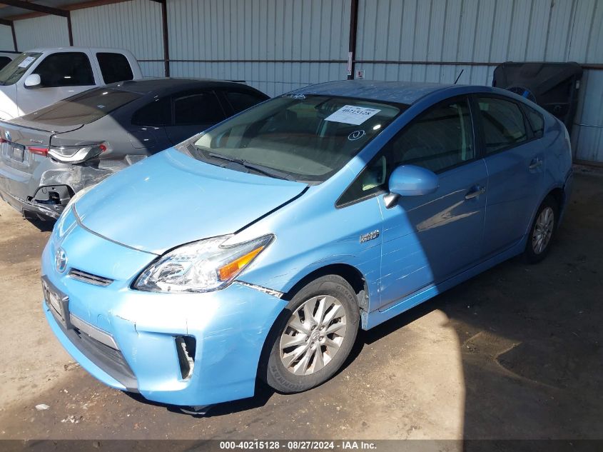 2015 Toyota Prius Plug-In VIN: JTDKN3DP4F3067257 Lot: 40215128