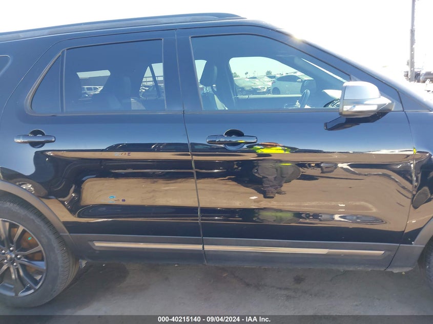 VIN 1FM5K7D84JGA24959 2018 FORD EXPLORER XLT