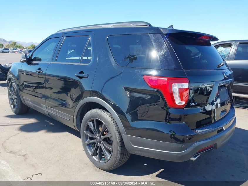 VIN 1FM5K7D84JGA24959 2018 FORD EXPLORER XLT