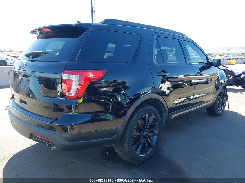 VIN 1FM5K7D84JGA24959 2018 FORD EXPLORER XLT