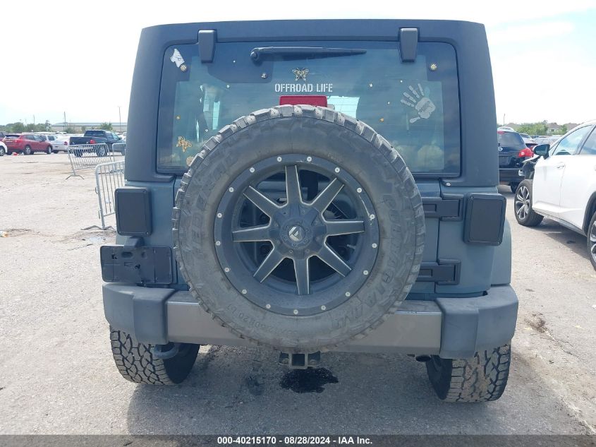 2014 Jeep Wrangler Unlimited Sport VIN: 1C4BJWDG0EL247251 Lot: 40215170