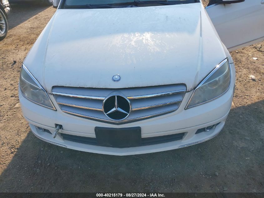 2010 Mercedes-Benz C 300 Luxury 4Matic/Sport 4Matic VIN: WDDGF8BB7AR091877 Lot: 40215179