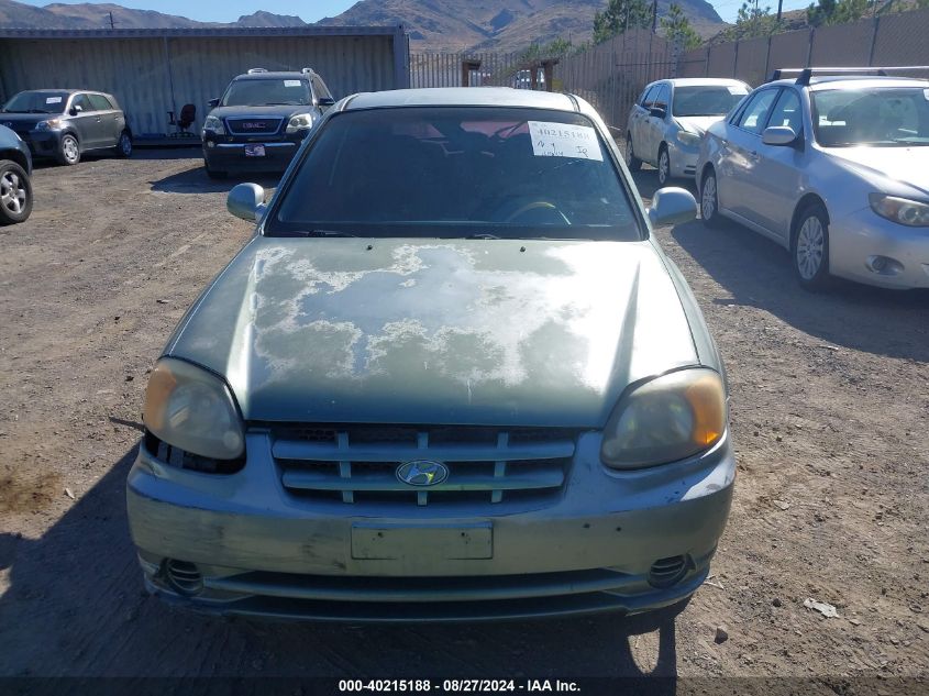 KMHCG35C83U253055 2003 Hyundai Accent Gl