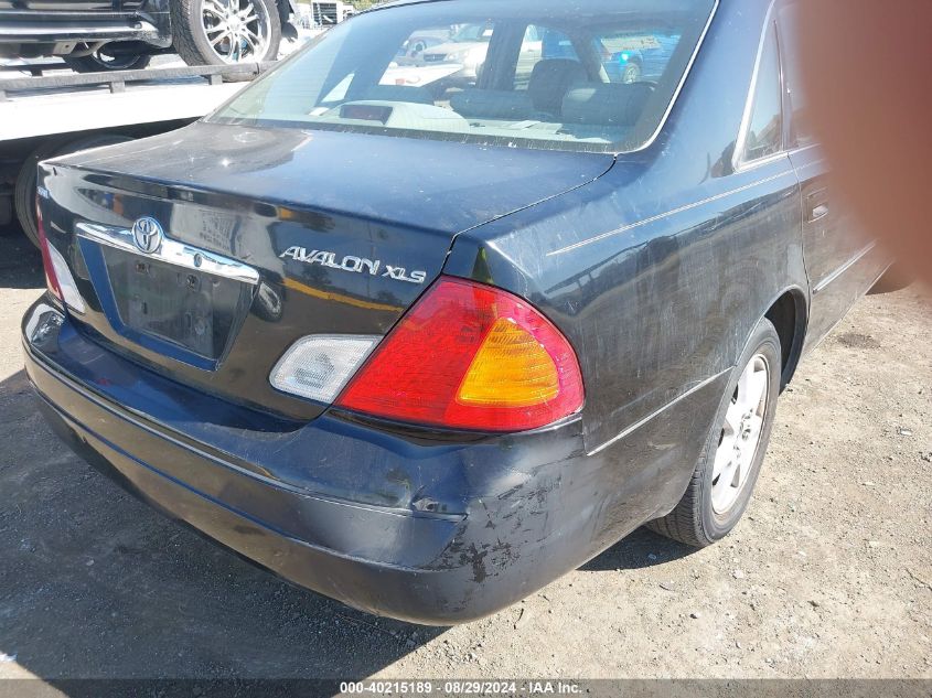 2002 Toyota Avalon Xls VIN: 4T1BF28B42U225747 Lot: 40215189