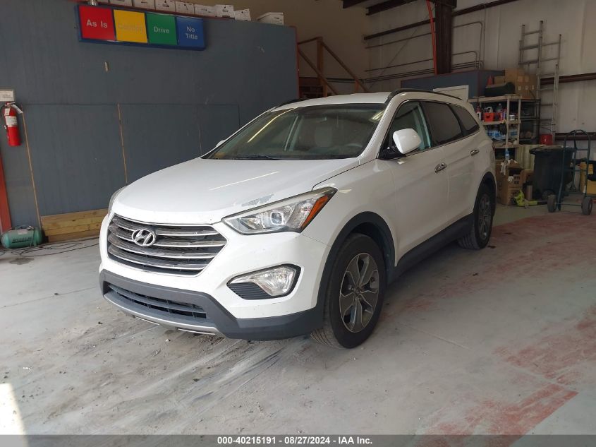 KM8SM4HF7GU153079 2016 HYUNDAI SANTA FE - Image 2