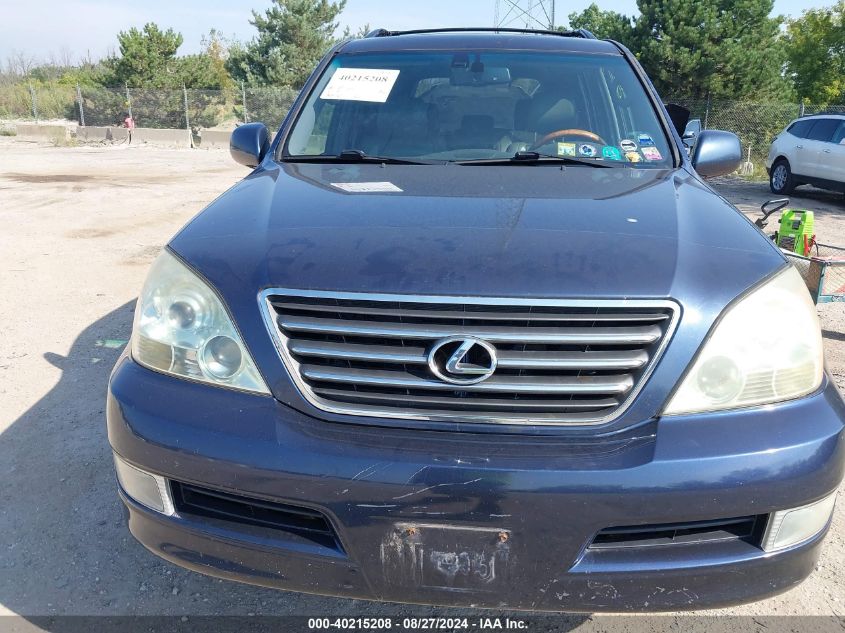 2003 Lexus Gx 470 VIN: JTJBT20X230018493 Lot: 40215208