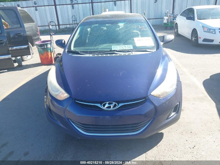 2012 Hyundai Elantra Gls VIN: 5NPDH4AE3CH129983 Lot: 40215210