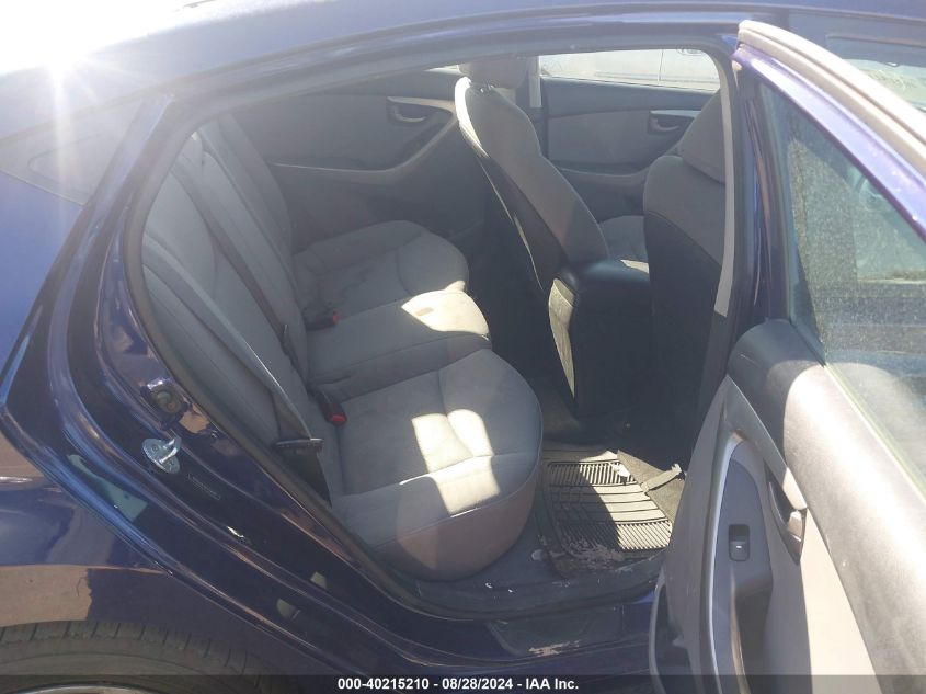 5NPDH4AE3CH129983 2012 Hyundai Elantra Gls