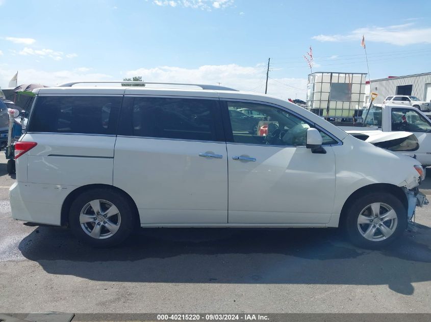 2017 Nissan Quest Sv VIN: JN8AE2KP9H9168033 Lot: 40215220