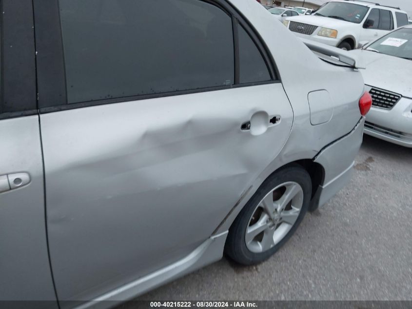 2011 Toyota Corolla S VIN: 2T1BU4EE1BC657665 Lot: 40215222