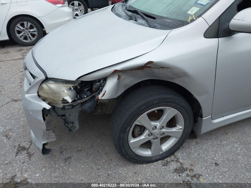 2011 Toyota Corolla S VIN: 2T1BU4EE1BC657665 Lot: 40215222