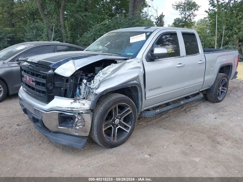 2015 GMC Sierra 1500 Sle VIN: 1GTV2UEC1FZ351692 Lot: 40215233