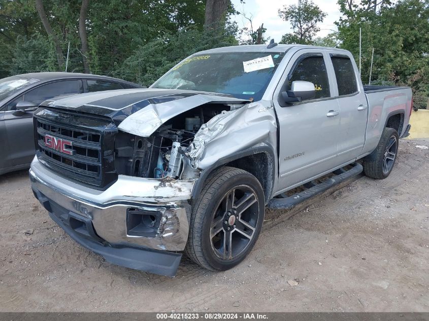 2015 GMC Sierra 1500 Sle VIN: 1GTV2UEC1FZ351692 Lot: 40215233