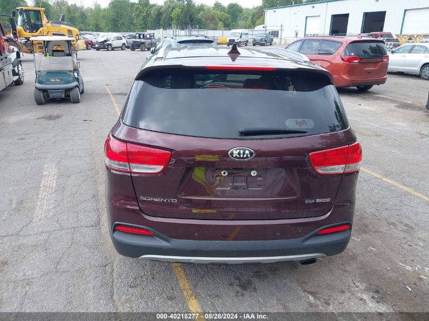 2017 Kia Sorento 2.0T Ex VIN: 5XYPHDA1XHG216739 Lot: 40215277