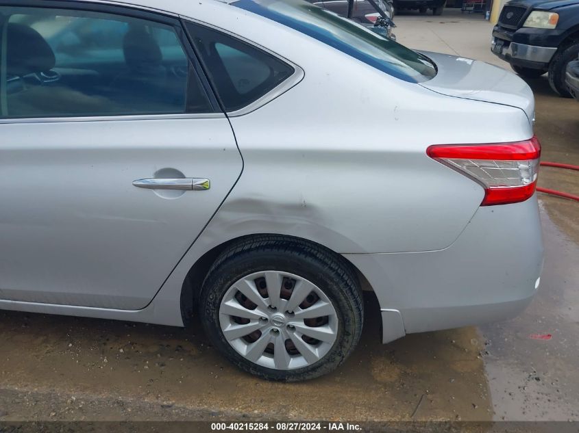 2013 Nissan Sentra Sv VIN: 3N1AB7AP8DL670751 Lot: 40215284