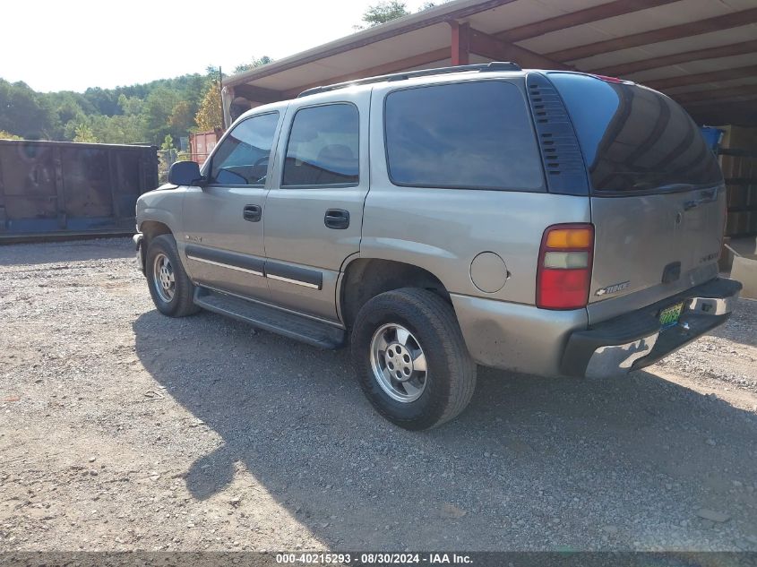 1GNEC13V13J333548 2003 Chevrolet Tahoe Ls