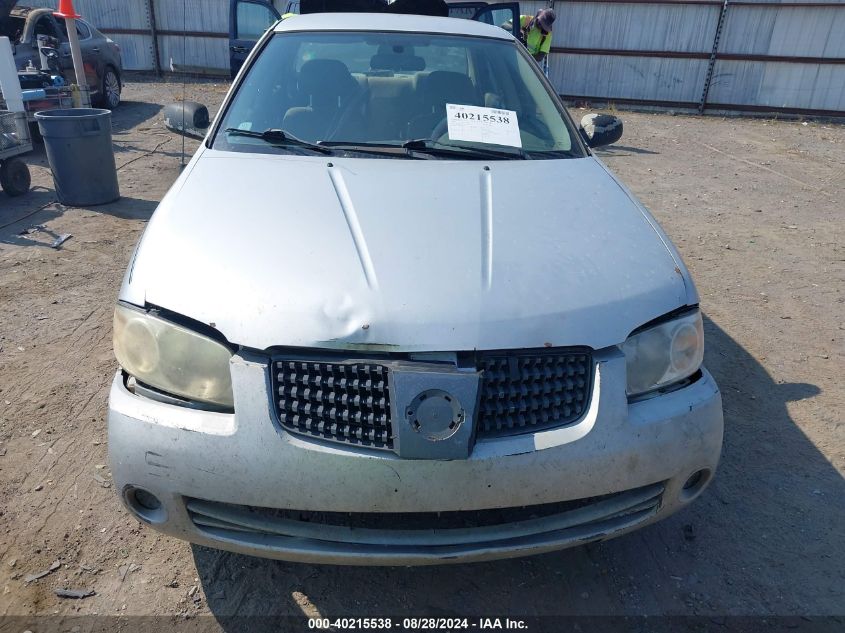 2006 Nissan Sentra 1.8S VIN: 3N1CB51D36L579585 Lot: 40215538