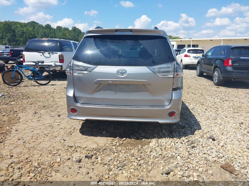 2014 Toyota Sienna Se 8 Passenger VIN: 5TDXK3DC1ES455958 Lot: 40215553