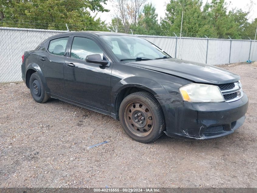 1C3CDZAB6EN223339 2014 Dodge Avenger Se