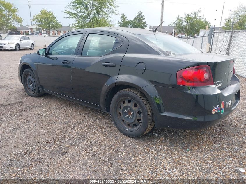 1C3CDZAB6EN223339 2014 Dodge Avenger Se