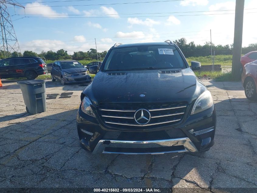 2014 Mercedes-Benz Ml 350 4Matic VIN: 4JGDA5HBXEA430438 Lot: 40215602