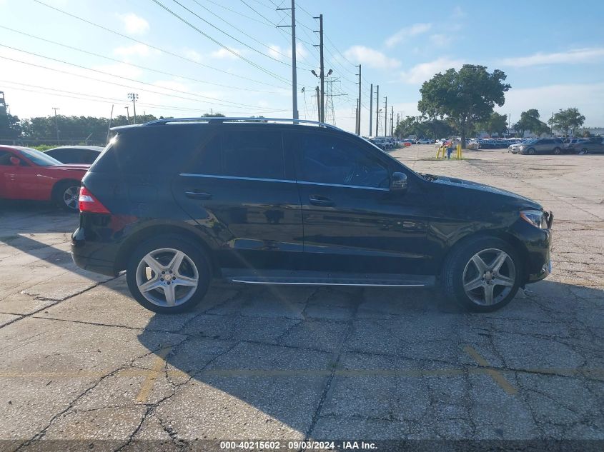 2014 Mercedes-Benz Ml 350 4Matic VIN: 4JGDA5HBXEA430438 Lot: 40215602