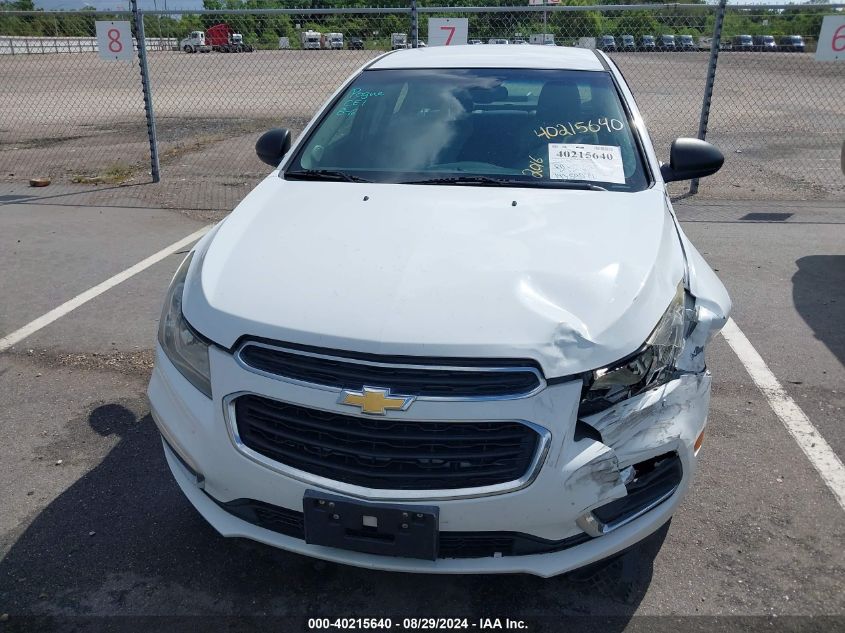 2016 Chevrolet Cruze Limited Ls Auto VIN: 1G1PC5SH9G7181048 Lot: 40215640