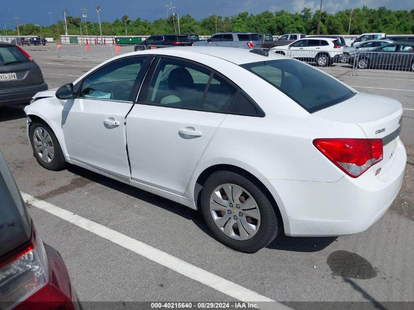 2016 Chevrolet Cruze Limited Ls Auto VIN: 1G1PC5SH9G7181048 Lot: 40215640