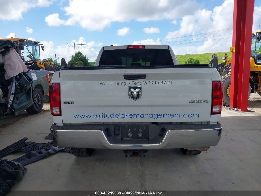 2017 Ram 1500 Slt 4X4 6'4 Box VIN: 1C6RR7TT7HS807151 Lot: 40215639